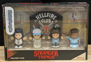 WB Fisher Price Stranger Things Little People Collector - Hellfire Club Set NEW - Picture 1 of 5