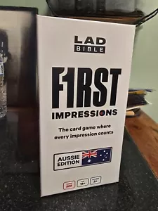 LadBible First Impressions – Aussie Edition Card Game – Hilarious Party Fun! - Picture 1 of 2