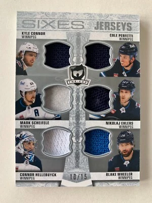 2022-23 Upper Deck The Cup - Cup Sixes Jerseys #C6-WSEHCP Winnipeg Jets /15 - Image 1 of 3
