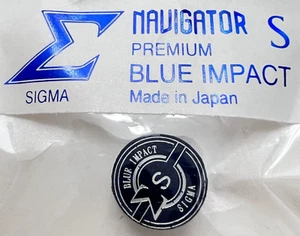 ENVÍO GRATUITO EL MISMO DÍA (1) Navigator Sigma Blue Impact Soft Pool Cue Tip - Imagen 1 de 1