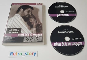 Coffret 2 DVD Scènes De La Vie Conjugale & Persona - Ingmar BERGMAN - Picture 1 of 2