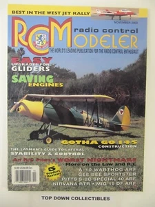 RC Modeler Magazine Novembre 2003 Best In The West Rally, Chino, CA. - Foto 1 di 2