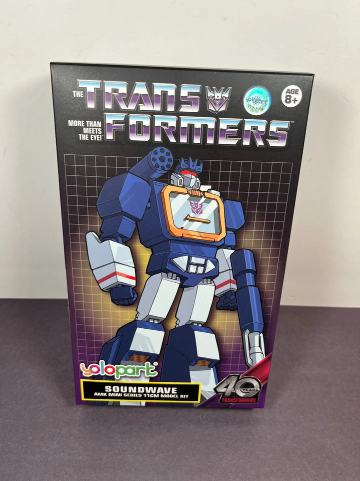 Yolopark Transformers SOUNDWAVE G1 AMK Mini Modelo Figura Kit Construible Foto 1 de 4