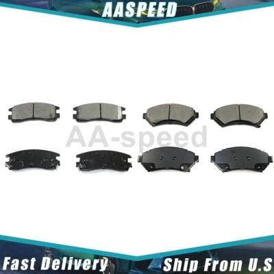 Pastillas de freno delanteras traseras para Buick Park Avenue 2005 2004 2003 2002 2001 2000 1999 Foto 1 de 3