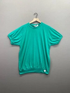 Gitano Womens Green Shirt Short Sleeve Crew Neck NWT Size 38/18W " - Picture 1 of 11