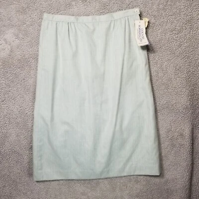 Womens Country Sophisticates by Pendleton Rayon Blue Skirt Size 16W - Image 1 of 4