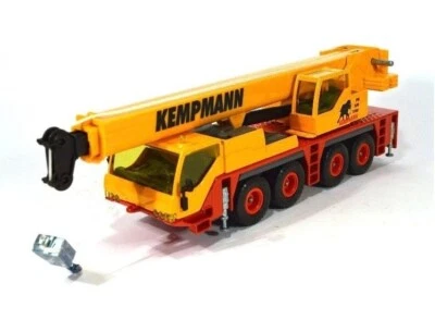 Camión grúa móvil SIKU 3730 Liebherr - Kempmann - W. Alemania 1/55 fundido a presión sin usar, en caja Foto 1 de 2