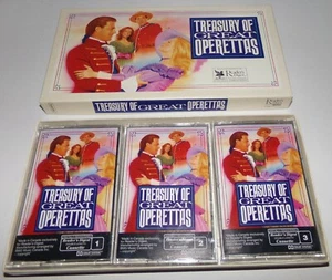 Reader's Digest Treasury of Great Operettas Cassette Tapes - Brand New - Foto 1 di 3