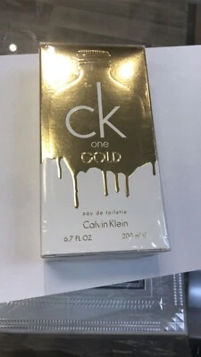 Perfume para mujer Ck One Gold de Calvin Klein 200 ml eau de toilette descontinuado Foto 1 de 3