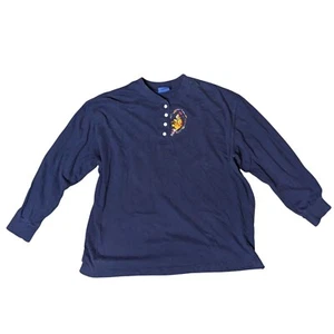 Vintage Winnie Puuh Tigger Ferkel Herbst Langarm Navy T-Shirt Damen XL? - Bild 1 von 6