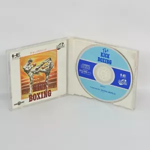 THE KICK BOXING PC Engine SCD ccc pe - Picture 1 of 2