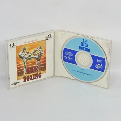 THE KICK BOXING PC Engine SCD ccc pe - Image 1 of 2