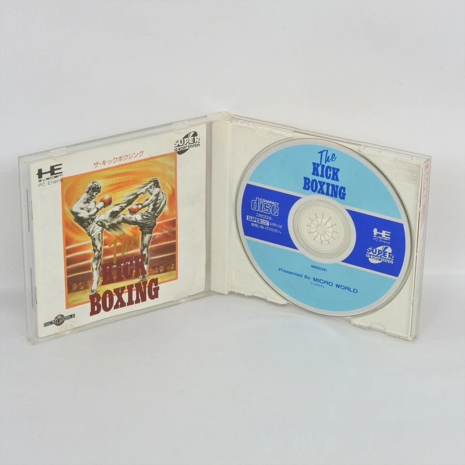 THE KICK BOXING PC Engine SCD ccc pe - Image 1 of 2