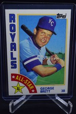 1984 TOPPS ALL STAR GEORGE BRETT #399 EX FREE SHIPPING