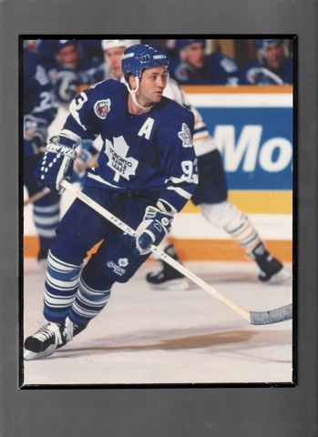 1993 Doug Gilmour Toronto Maple Leafs Stanley Cup Playoffs 8 x 10 Plaque Cover