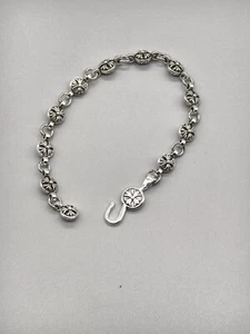 Chrome Hearts Style Round Cross Bracelet Adjustable - Picture 1 of 3