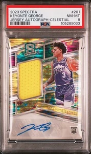 2023 Spectra Keynote George Jersey Autograph Celestial /99 - Bild 1 von 3