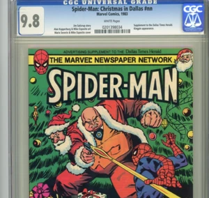 Spider-Man Christmas in Dallas CGC 9.8 Rare Giveaway White Pages - Bild 1 von 4