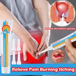 42.5g Herbal Haemorrhoid Cream Treatment Hemorrhoid Ointment Piles Pain Relief - Picture 1 of 18