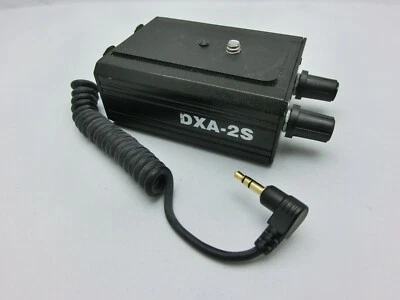 Beachtek DXA-2S - Adaptador de micrófono universal XLR doble para videocámaras Foto 1 de 4