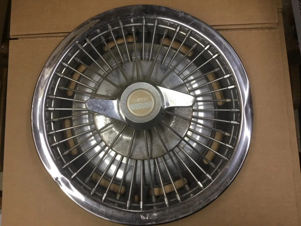 1 tapacubos de cubierta de rueda giratoria de alambre Pontiac GTO Tempest Lemans 1964-1965-1966 Foto 1 de 1