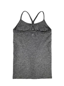 Ivivva By Lululemon Tumblin' Tank Top Built In Bra Racerback Y Grey Girls 12 - Picture 1 of 5
