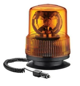 12V Revolving Car Vehicle Light - Amber Orange Warning Recovery Emergency Lamp - Picture 1 of 3