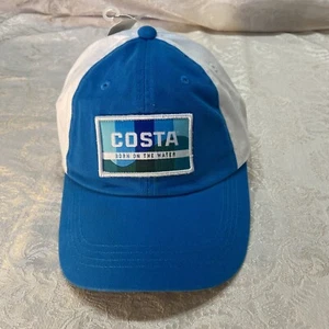 Costa Born On The Water Patch Adjustable Cap Hat Fishing Baseball - Picture 1 of 9