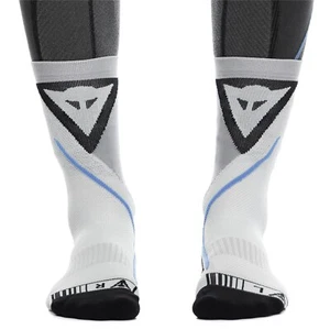 Dainese Dry Mid Socks Weiß Blau Funktionssocken Funktionswäsche Socken Gr. 4547  - Bild 1 von 9