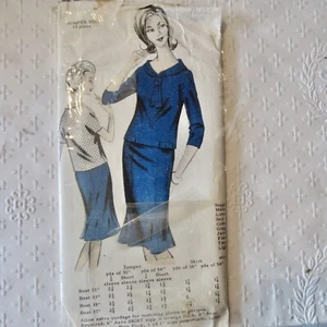 Mail Order Sewing Pattern 5242 Uncut Vintage 1950's 2 piece suit Bust 31 Hip 35 - Picture 1 of 5
