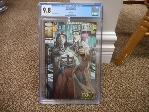 Darkminds 1 cgc 9.8 Dreamwave Image 1998 MINT WHITE pgs Pat Lee Variant cover - Picture 1 of 5