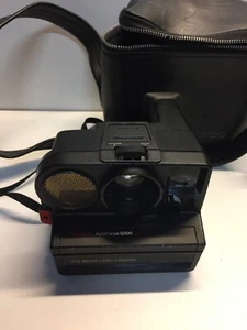 Vintage Polaroid Land Camera Sonar 5000 Autofocus Untested with bag - Photo 1/7