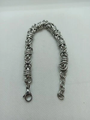 Bracciale Bizantino Acciaio Inox - Immagine 1 di 4