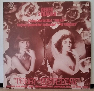 DEREK STRAHAN TODAY-YESTERDAY REVOLVE REC RDS 002 AUS CONTEMPORARY CLASSICAL LP - Image 1 of 4