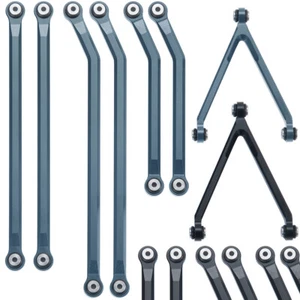 Aluminum Steering Link Linkage Tie Rod Kit Accessories for Axial SCX24 AXI00005 - Picture 1 of 22