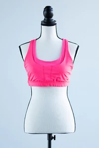 NWOT LULULEMON  Run Stuff Your Bra Size 12 Neon Pink - Picture 1 of 5