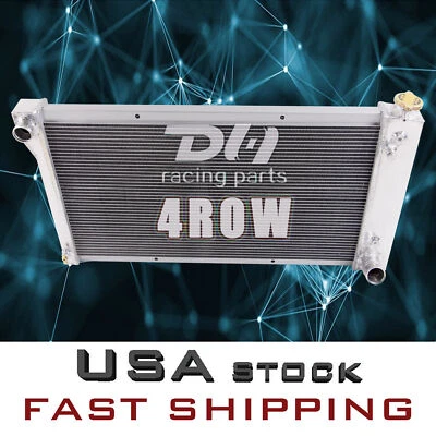 4 Row All Aluminum Radiator Fits 67-72 Chevy C/K C10 C20 C30 K10 GMC C1500 Truck - Image 1 of 4