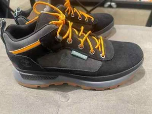 Timberland Herren Field Trekker niedrig schwarz Wildleder mit orange A61E4 ALLE GRÖSSEN - Bild 1 von 11