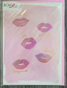 PAPYRUS BCRF 💋 LIPPEN LIPPENKÜSSE LEER INNEN ALLE GELEGENHEITEN KARTE - Bild 1 von 3