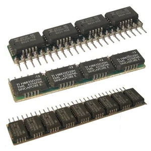 TM4256EL9-10L TM4256EC4 MB85206-12 DRAM Modul Speicher (256k x 1) x 4 und x 9 - Bild 1 von 29