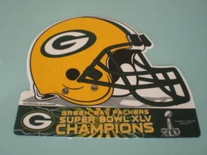 GREEN BAY PACKERS SUPERBOWL XLV CHAMPIONS PENNANT - Picture 1 of 1