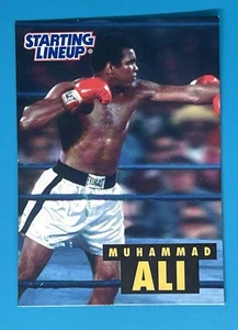 1998 Kenner Starting Lineup Muhammad Ali Timeless Legends Sideview - Card Only - Picture 1 of 2