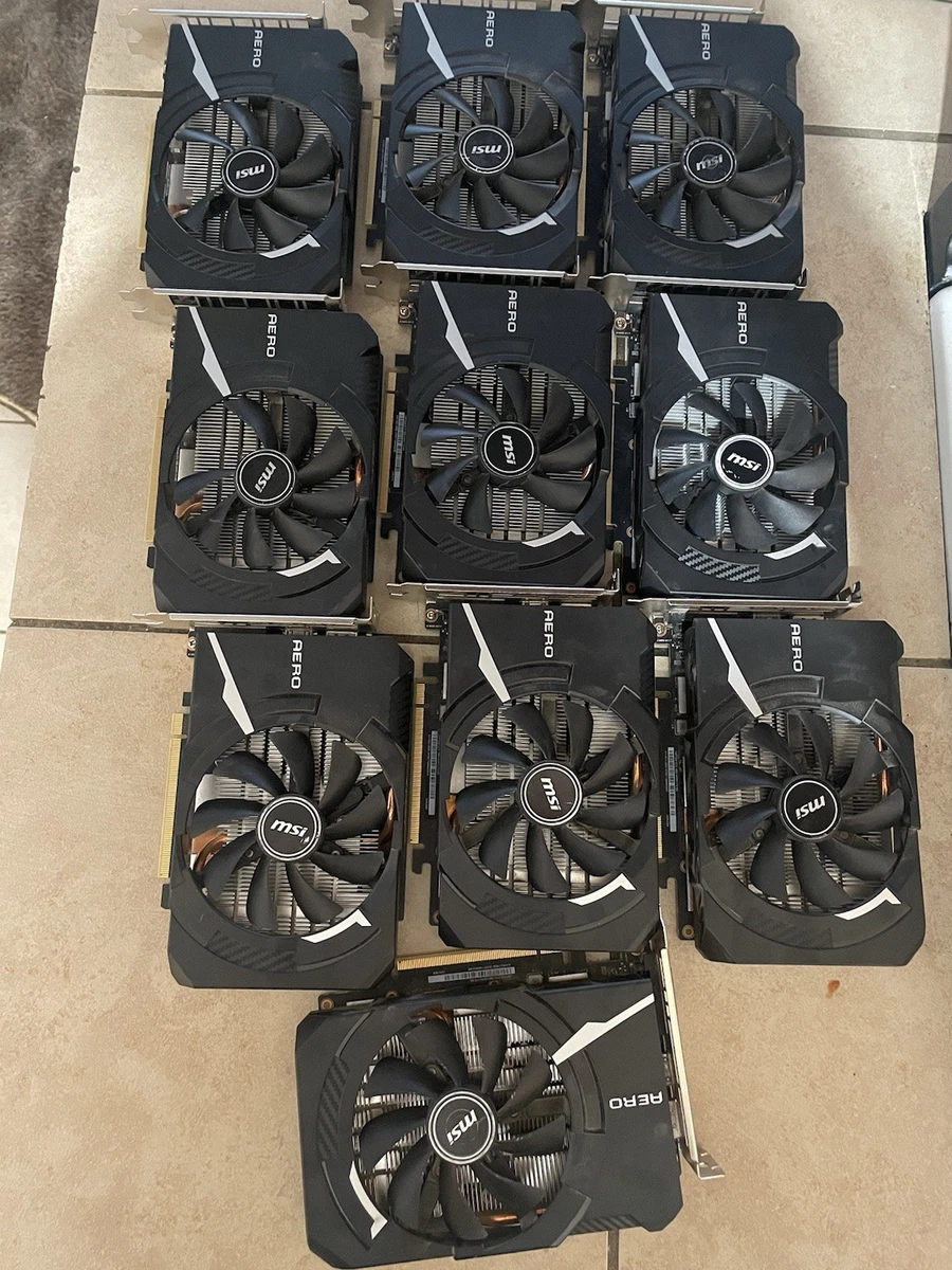 MSI NVIDIA GeForce GTX 1660 NVIDIA Computer Graphics Cards for