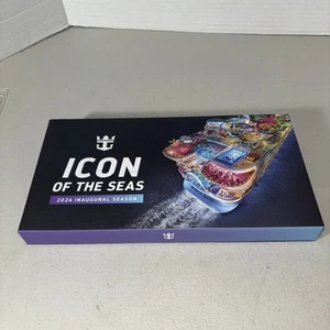 NEW Royal Caribbean Cruise Icon of the Seas 2024 Inaugural Season Pin Set Rare - Picture 1 of 2