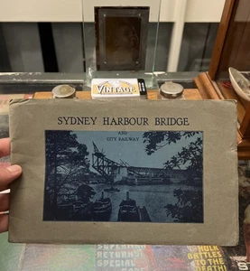 Sydney Harbour Bridge and City Railway 1930's Booklet - Bild 1 von 8
