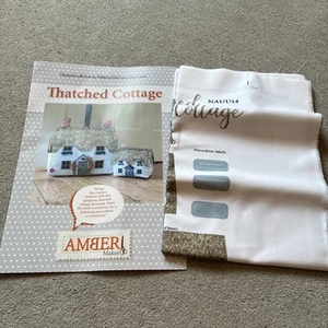Thatched Cottage Fabric Panel Sewing Kit by Amber Makes - Picture 1 of 8