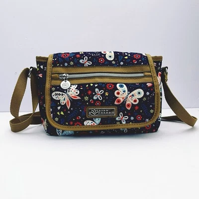 Bolso de Mano Lily Bloom Ecléctico Mariposa Julia Bandolera Tela Reciclado Foto 1 de 4