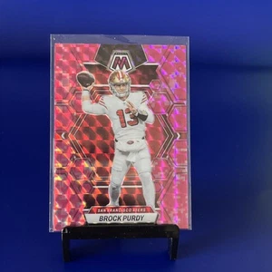 2023 Panini Mosaic - Brock Purdy #211 Camo Pink Mosaic Prizm - Bild 1 von 4