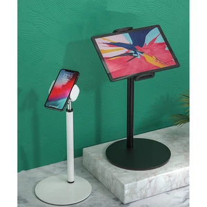 Table Aluminum Phone Holder Tablet Holder Dock Cradle Holder Tablet Stand for iP - Picture 1 of 12