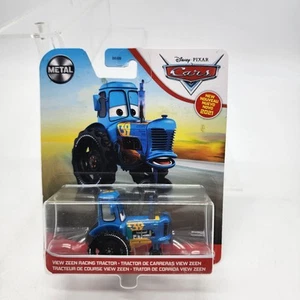 Disney Pixar Cars Metal VIEW ZEEN RACING TRACTOR Brand New On Card Free Shipping - Picture 1 of 7